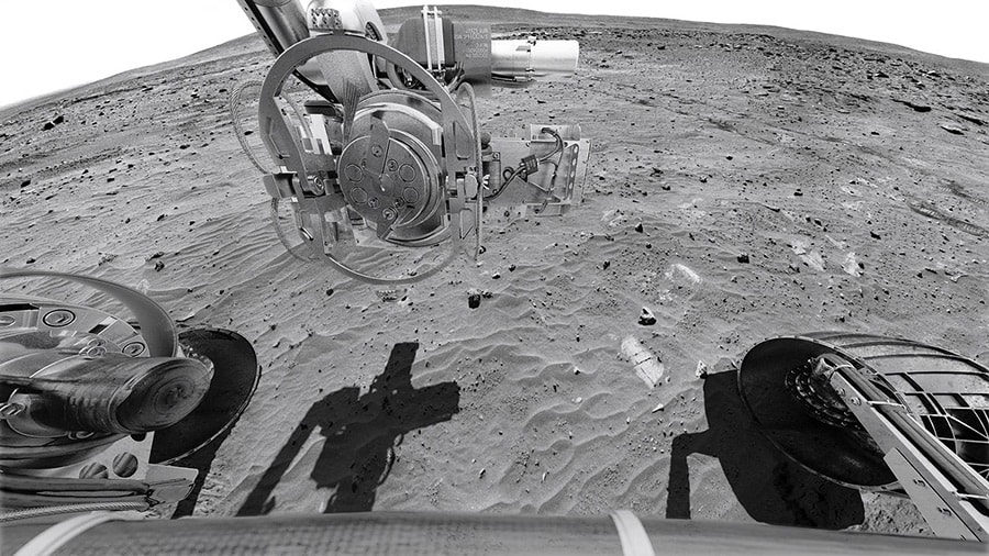 Mars Rover 3D Hazcams Mars integration