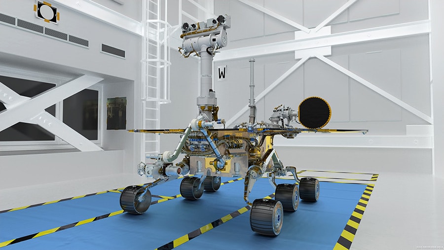 Mars Rover 3D