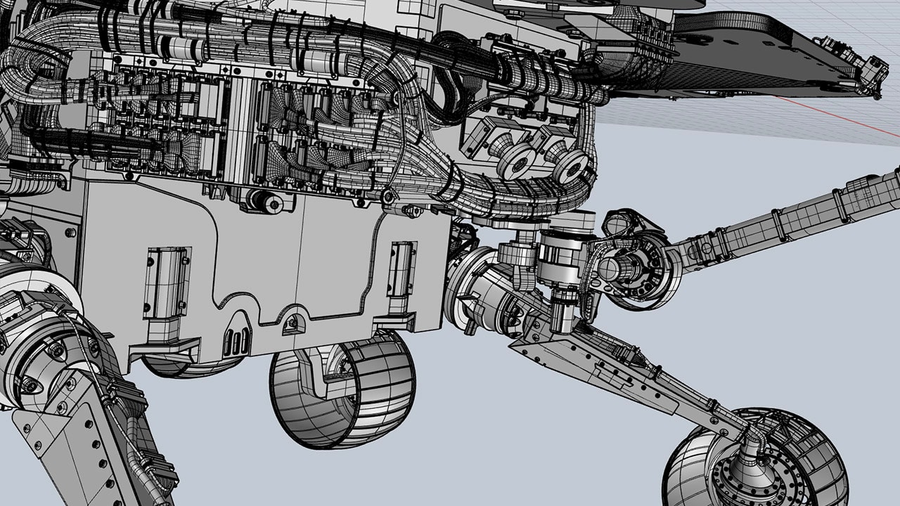 Mars Rover 3D body