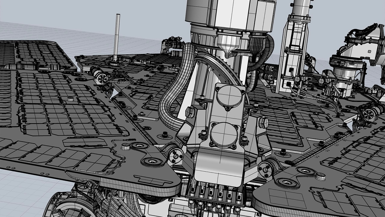 Mars Rover 3D magnet array