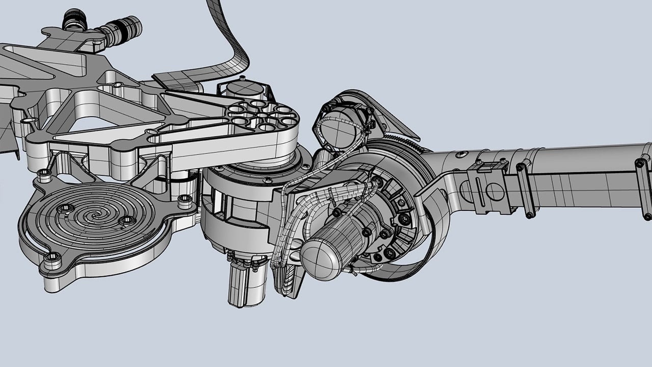 Mars Rover 3D Instrument Deployment Device (IDD)